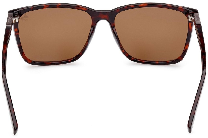 Solbriller Timberland TB9280-H 52H Polarized Firkantet Havana