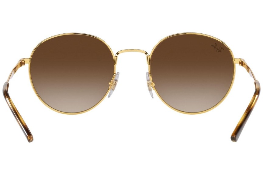 Solbriller Ray-Ban RB3681 001/13 Rund Guld