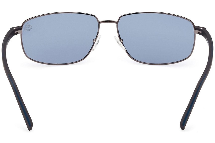 Solbriller Timberland TB9325 08D Polarized Rektangulær Sølv