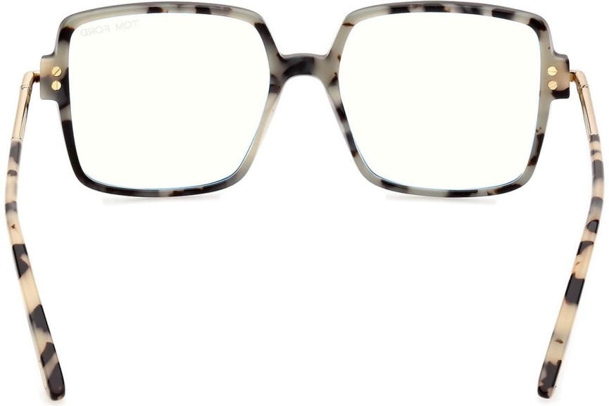 Briller Tom Ford FT5915-B 005 Firkantet Sort