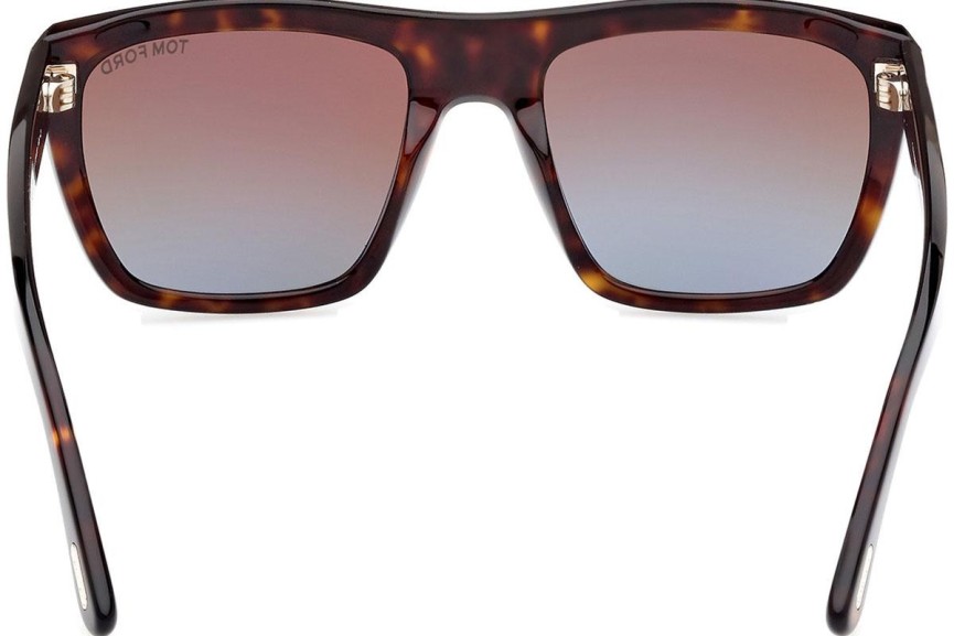 Solbriller Tom Ford Alberto FT1077 52F Firkantet Havana