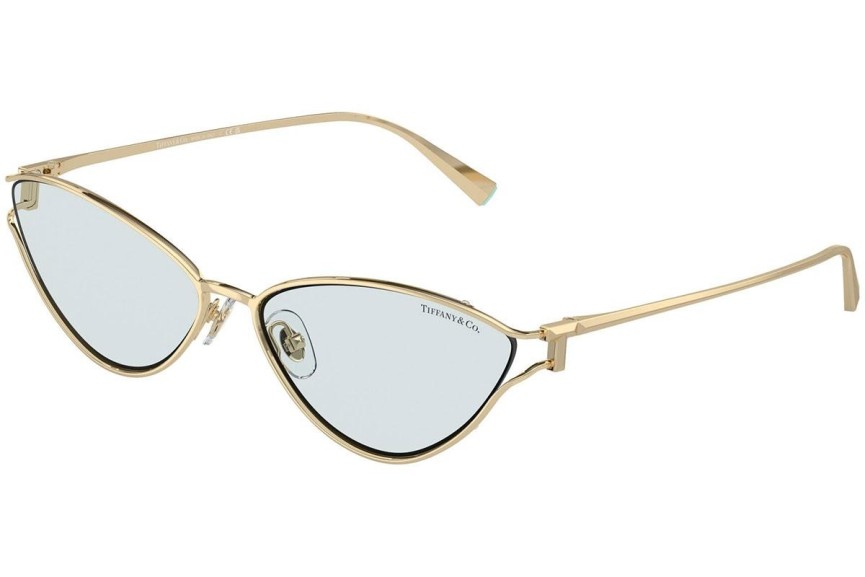 Solbriller Tiffany & Co. TF3095 6196MF Cat Eye Guld