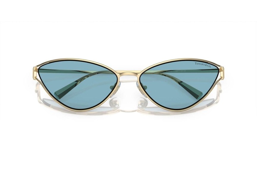 Solbriller Tiffany & Co. TF3095 6196MF Cat Eye Guld