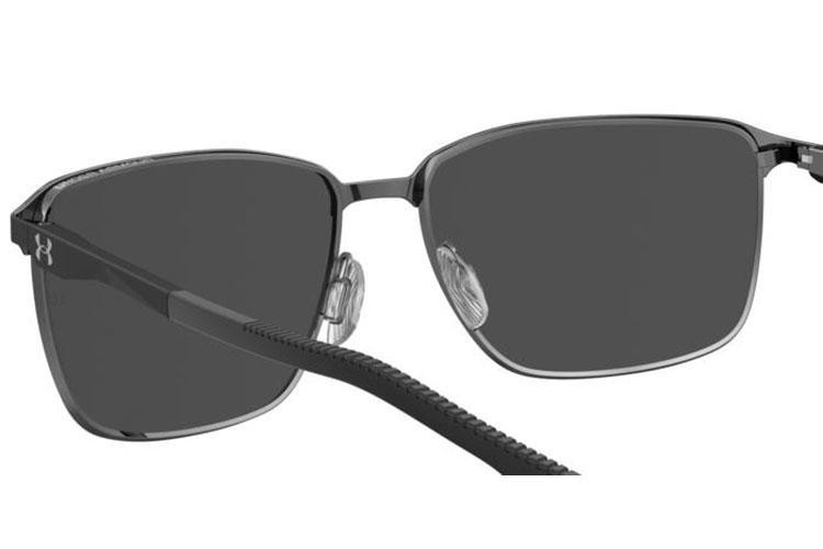 Solbriller Under Armour UARETAINED/G RZZ/M9 Polarized Rektangulær Sort