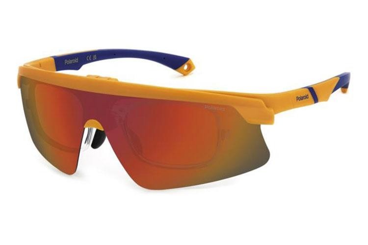 Solbriller Polaroid PLD7056/CI/S 2M5/OZ Polarized Rektangulær Orange