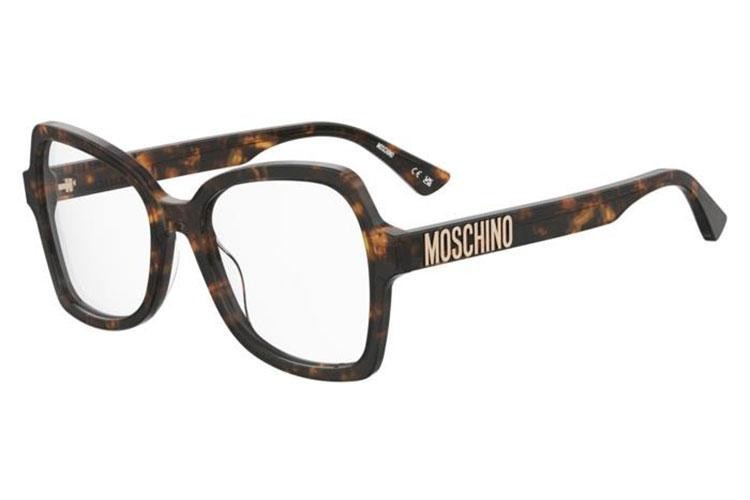 Briller Moschino MOS643 086 Cat Eye Havana