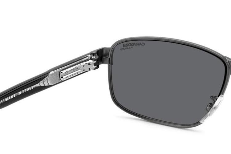 Solbriller Carrera CFLEX09/G/S R80/M9 Polarized Rektangulær Grå