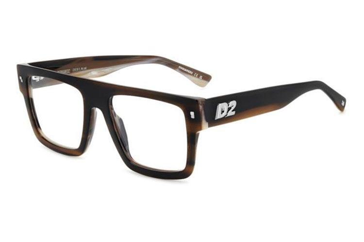 Briller Dsquared2 D20147 EX4 Flat Top Brun