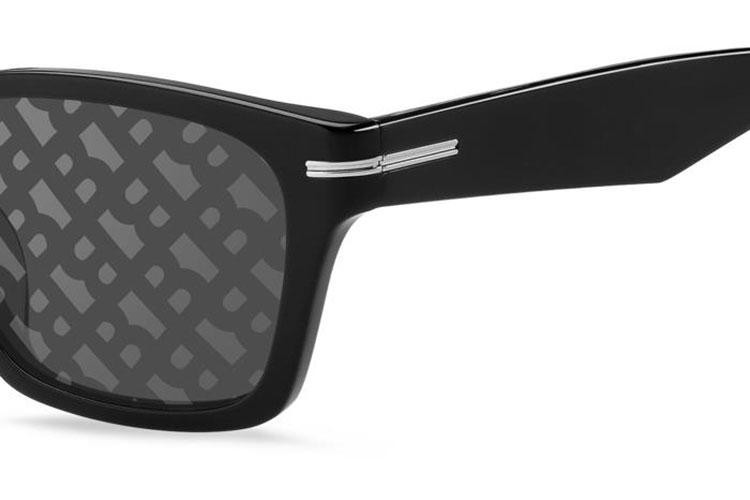 Solbriller BOSS BOSS1739/F/SK 807/MD Polarized Rektangulær Sort