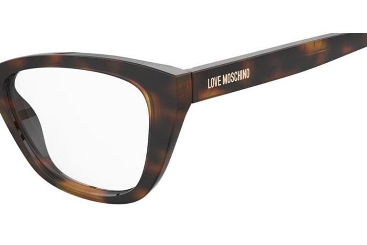 Briller Love Moschino MOL636 05L Cat Eye Havana