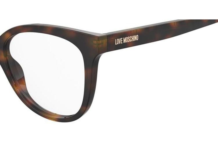 Briller Love Moschino MOL635 05L Cat Eye Havana