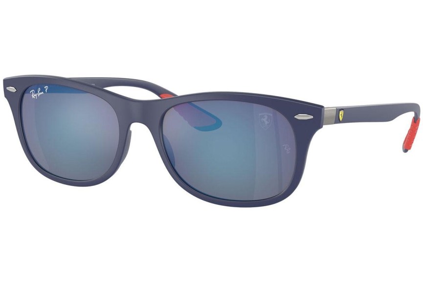 Solbriller Ray-Ban RB4607M F604H0 Polarized Firkantet Blå