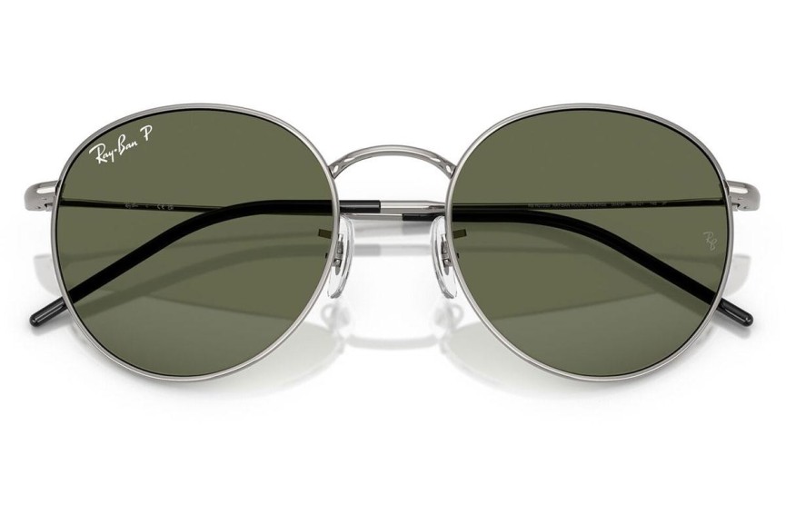 Solbriller Ray-Ban RBR0103S 004/9A Polarized Rund Grå