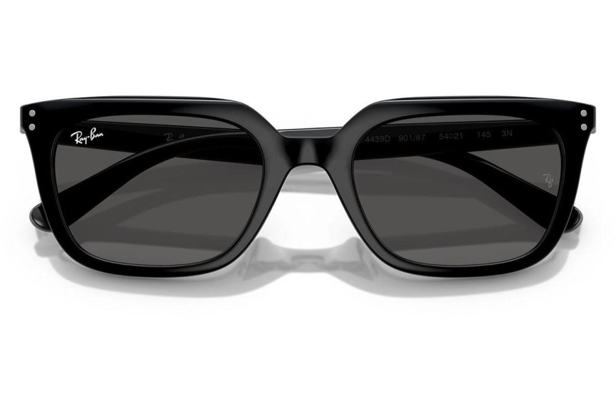 Solbriller Ray-Ban RB4439D 901/87 Firkantet Sort