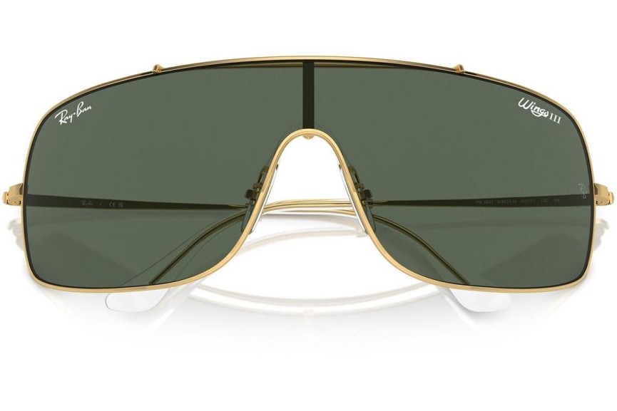 Solbriller Ray-Ban RB3897 001/71 Firkantet Guld