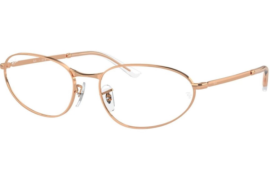 Briller Ray-Ban RX3734V 3094 Rektangulær Guld