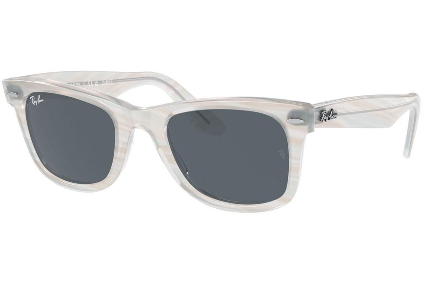 Solbriller Ray-Ban Wayfarer RB2140F 1407R5 Firkantet Blå