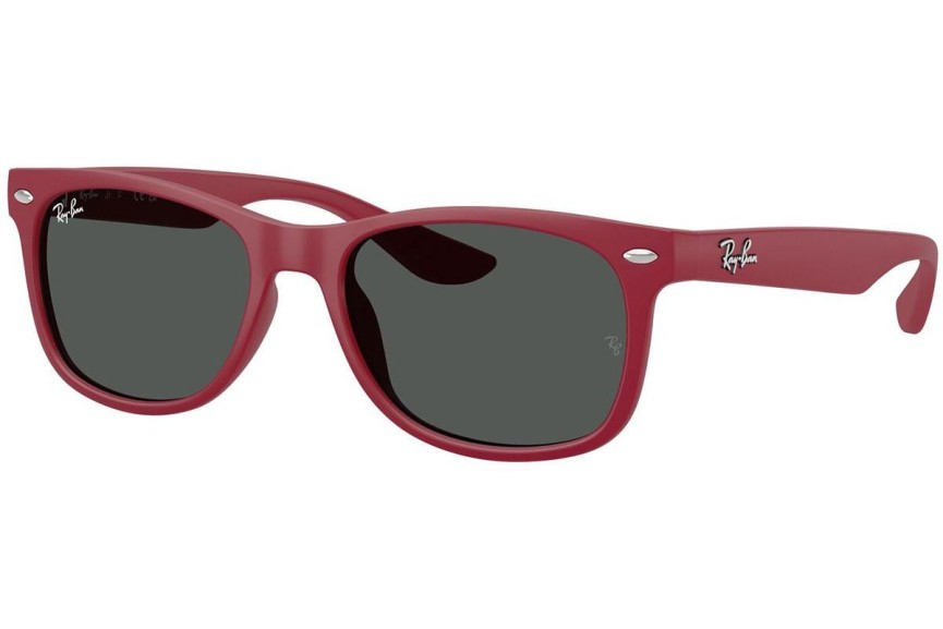 Solbriller Ray-Ban Junior New Wayfarer Junior RJ9052S 717887 Firkantet Rød