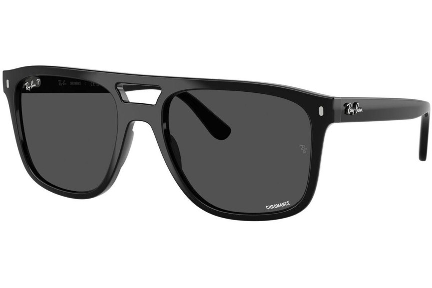 Solbriller Ray-Ban RB2213CH 901/K8 Polarized Firkantet Sort