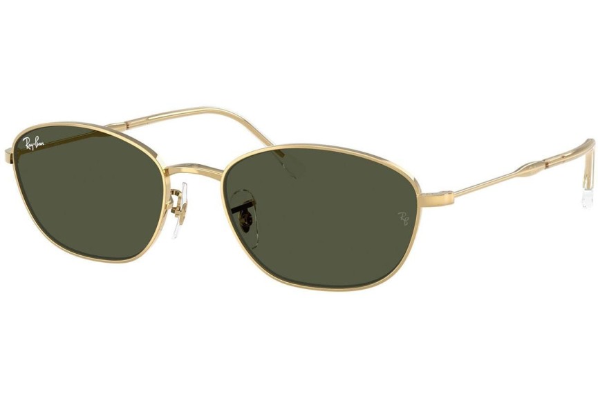 Solbriller Ray-Ban RB3749 001/31 Rektangulær Guld