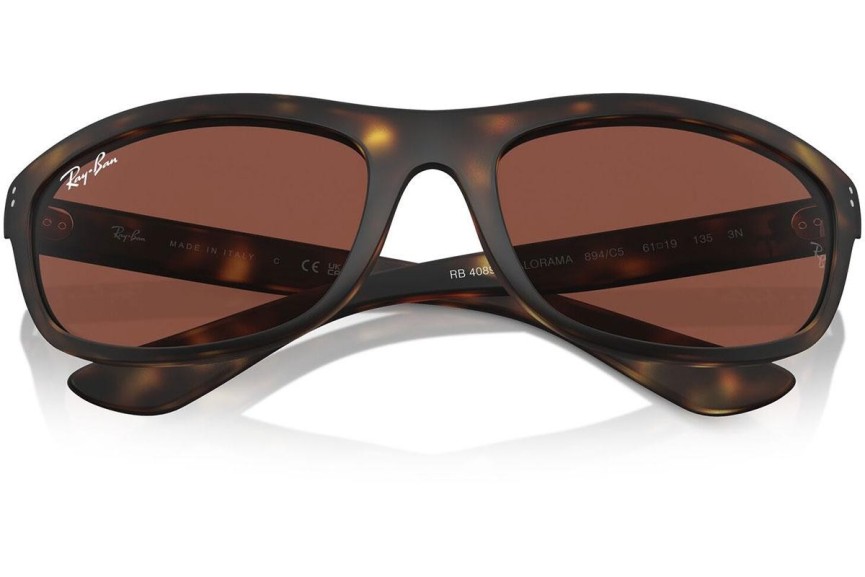 Solbriller Ray-Ban Balorama RB4089 894/C5 Rektangulær Havana