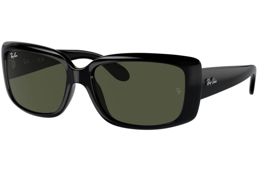 Solbriller Ray-Ban RB4389 601/31 Rektangulær Sort