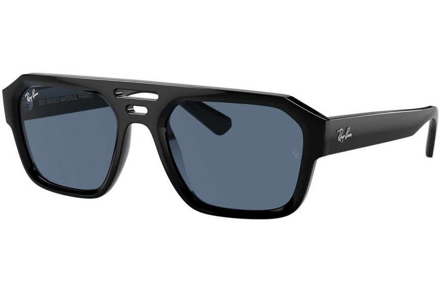 Solbriller Ray-Ban Corrigan RB4397 667780 Flat Top Sort