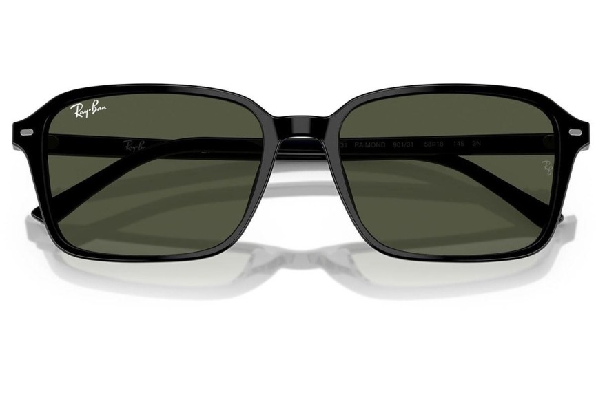 Solbriller Ray-Ban RB2231 901/31 Firkantet Sort