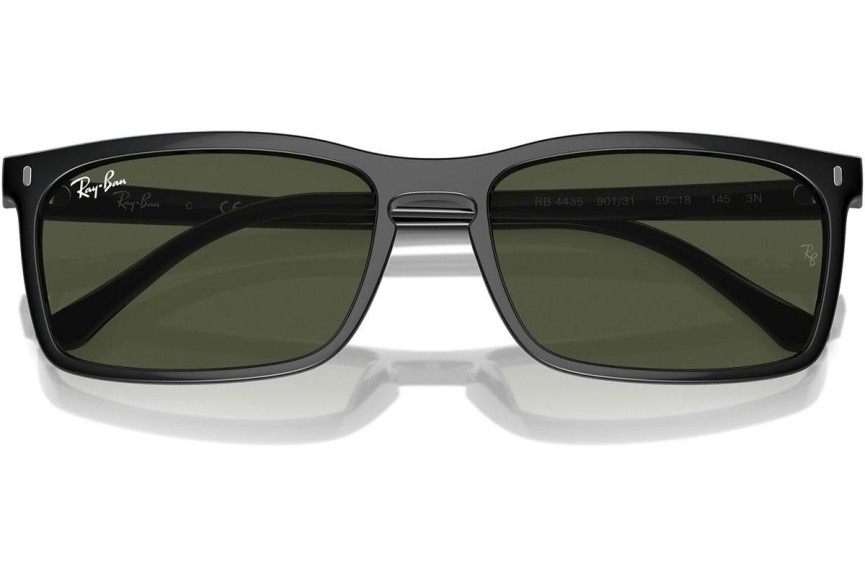 Solbriller Ray-Ban RB4435 901/31 Rektangulær Sort