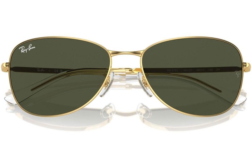 Solbriller Ray-Ban RB3733 001/31 Pilot Guld