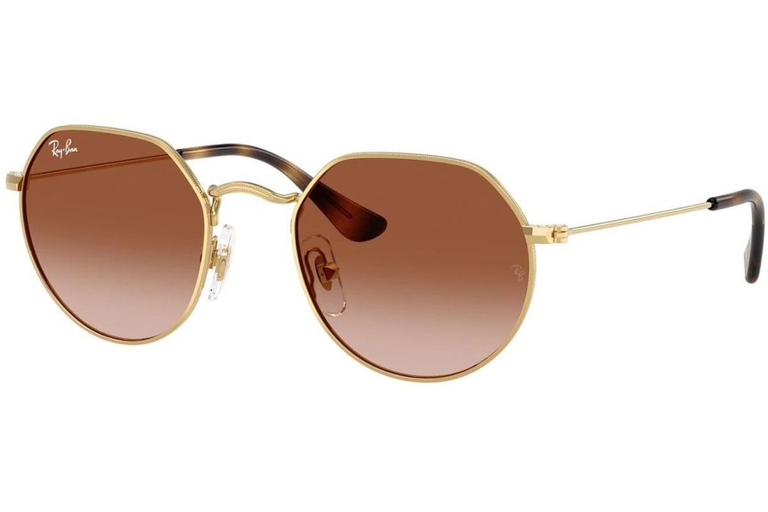 Solbriller Ray-Ban Junior Junior Jack RJ9565S 223/13 Rund Guld