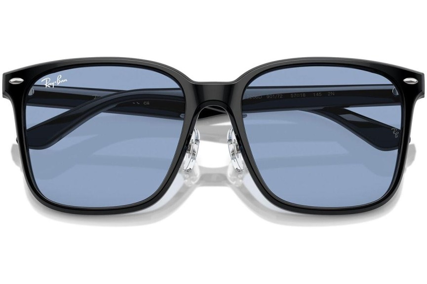 Solbriller Ray-Ban RB2206D 901/72 Firkantet Sort