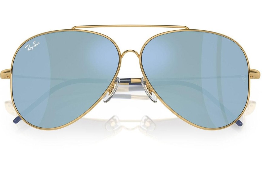 Solbriller Ray-Ban Aviator Reverse RBR0101S 001/GA Pilot Guld