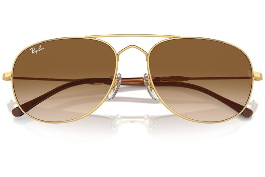 Solbriller Ray-Ban RB3735 001/51 Pilot Guld