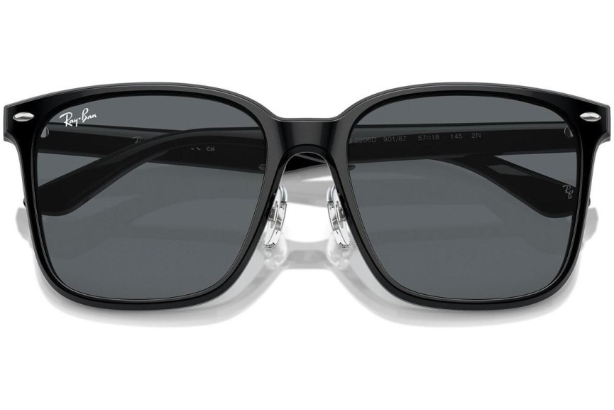 Solbriller Ray-Ban RB2206D 901/87 Firkantet Sort