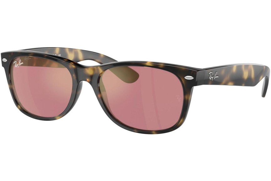 Solbriller Ray-Ban New Wayfarer RB2132 902/U0 Firkantet Havana