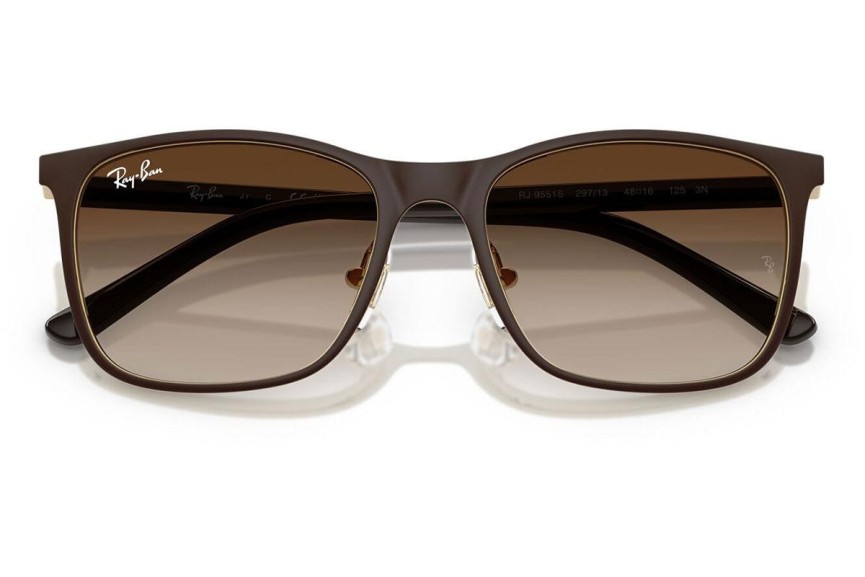 Solbriller Ray-Ban Junior RJ9551S 297/13 Firkantet Brun