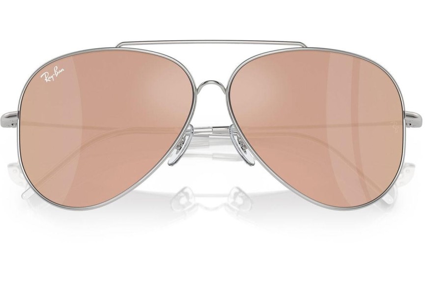 Solbriller Ray-Ban Aviator Reverse RBR0101S 003/2O Pilot Sølv