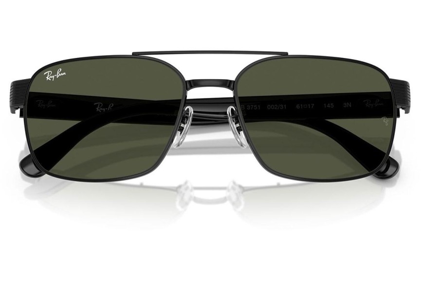 Solbriller Ray-Ban RB3751 002/31 Firkantet Sort