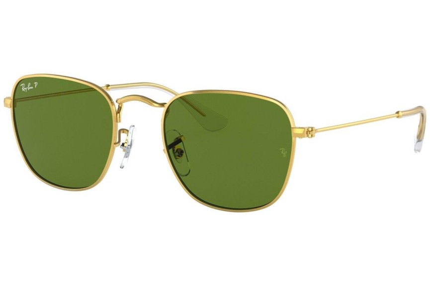 Solbriller Ray-Ban Junior Junior Frank RJ9557S 286/2P Polarized Firkantet Guld