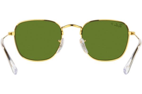 Solbriller Ray-Ban Junior Junior Frank RJ9557S 286/2P Polarized Firkantet Guld