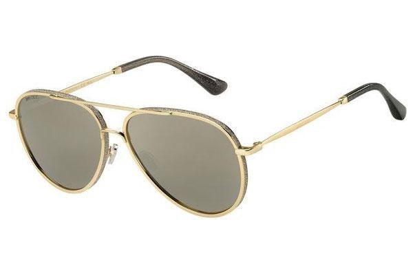 Solbriller Jimmy Choo TRINY/S J5G/JO Polarized Pilot Guld