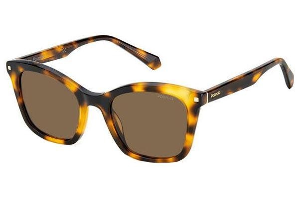 Solbriller Polaroid PLD4110/S/X 086/HE Polarized Firkantet Havana