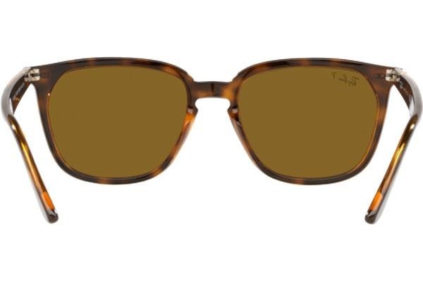 Solbriller Ray-Ban RB4362 710/83 Polarized Firkantet Havana