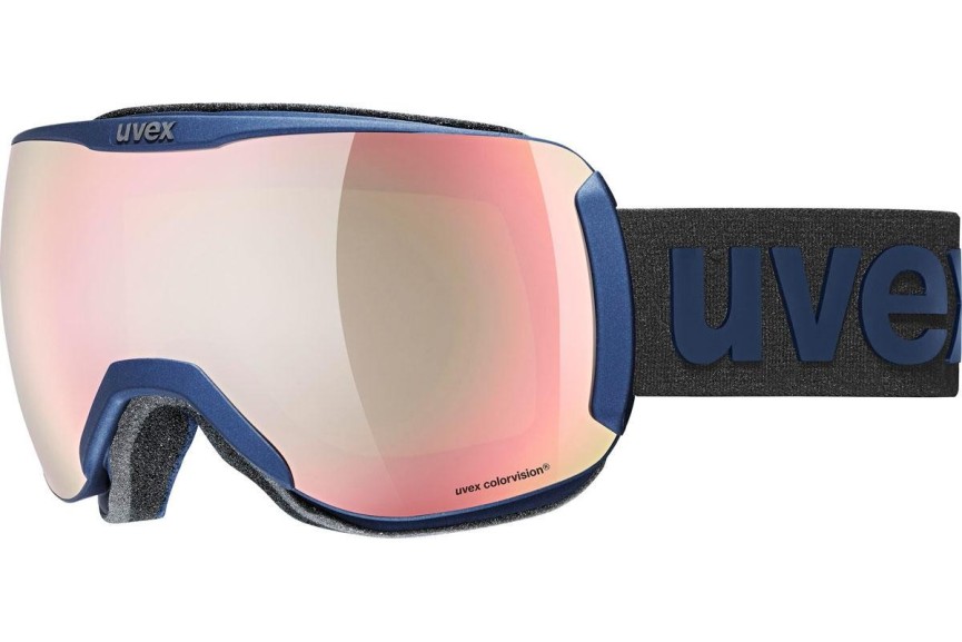 Ski Goggles uvex downhill 2100 WE Navy Mat Enkelt lense | Shield Blå