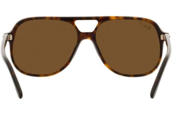 Solbriller Ray-Ban Bill RB2198 902/57 Polarized Firkantet Havana