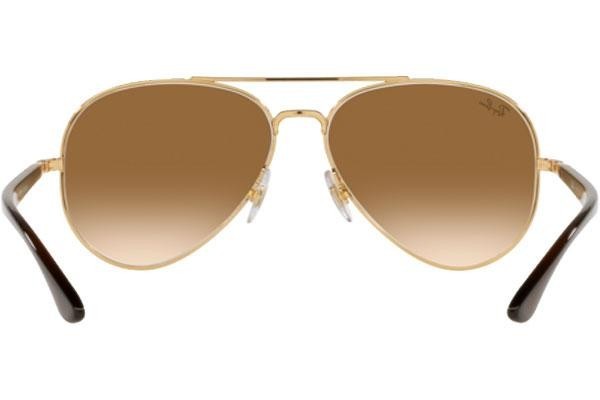 Solbriller Ray-Ban RB3675 001/51 Pilot Guld