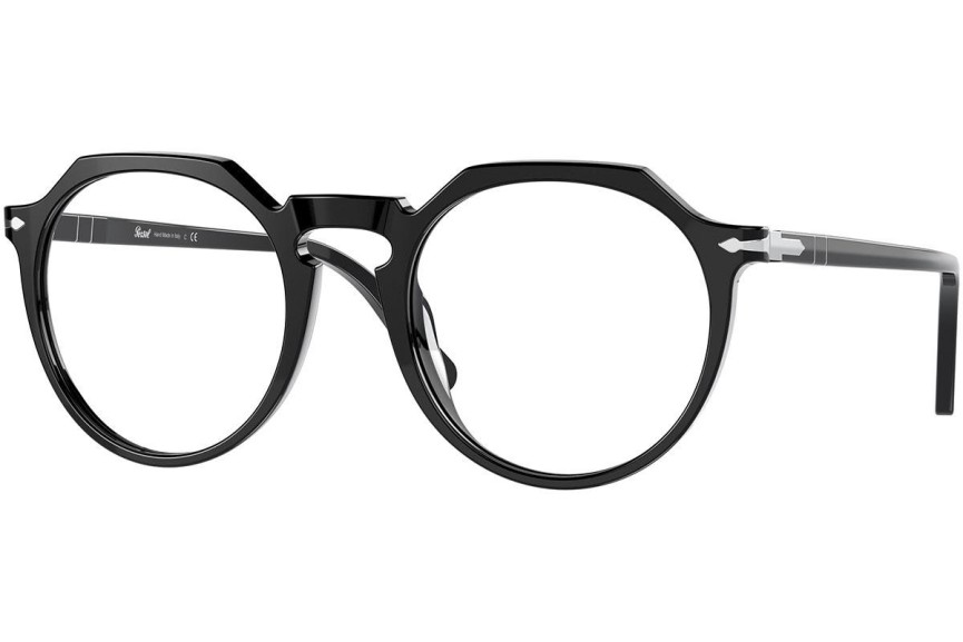 Briller Persol PO3281V 95 Rund Sort