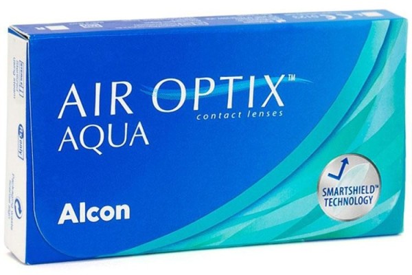 Månedlige  Air Optix Aqua (6 linser)