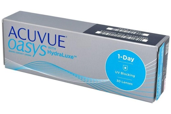Daglige Acuvue Oasys 1-Day med Hydraluxe-teknologi (30 linser)